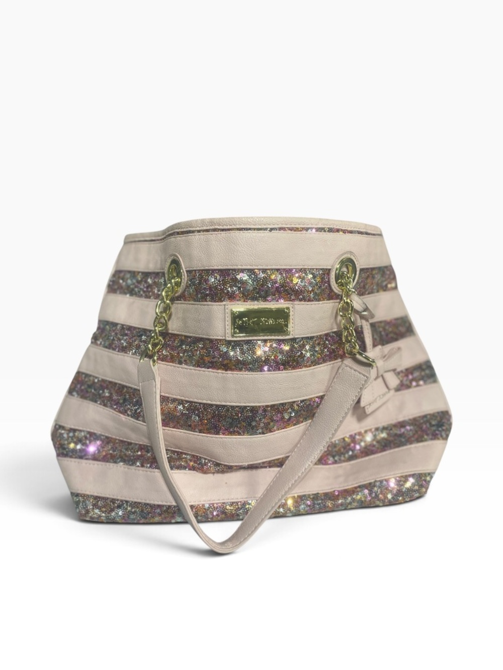 Betsy Johnson Sparkling Tote